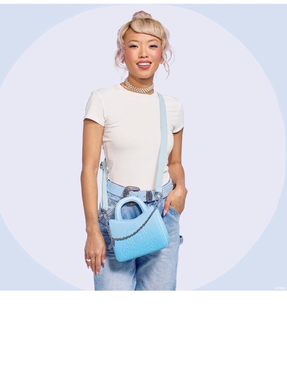 Loungefly - Cinderella 75th Anniversary Carriage Crossbody Bag - Picture 2 of 13